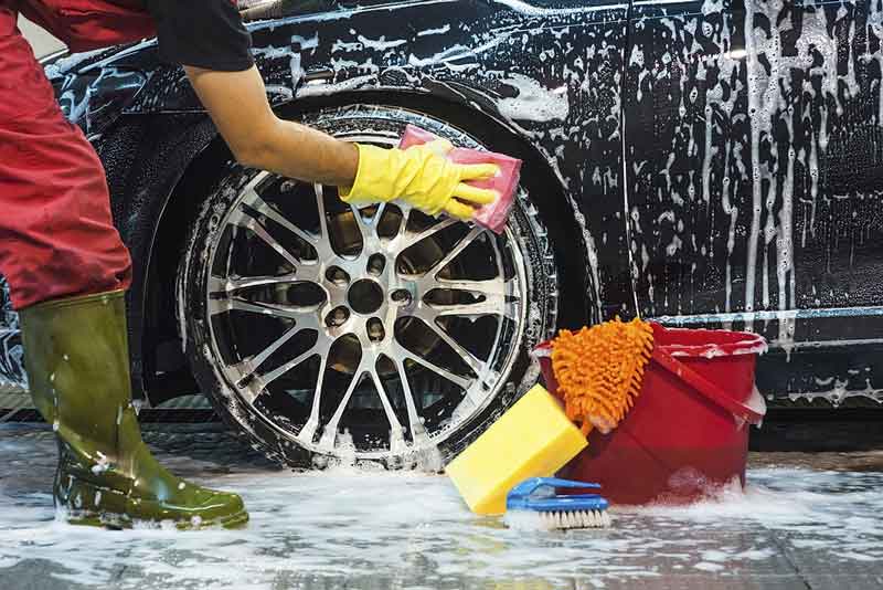 Clean Your Car Tires